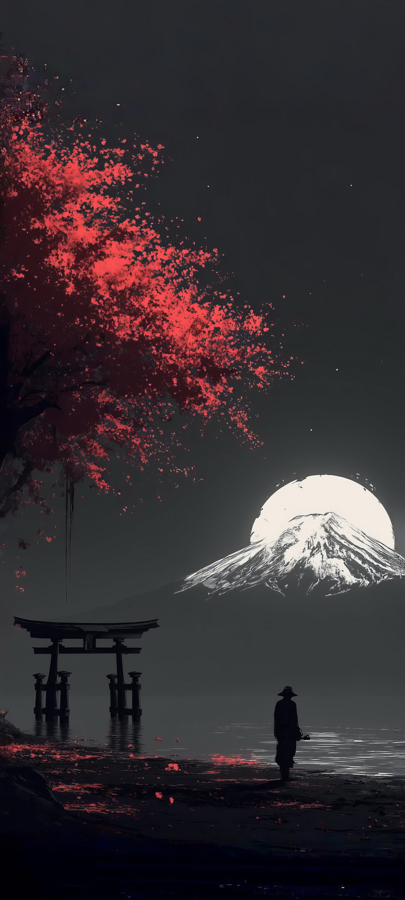 Mount Fuji Scenic Japanese Landscape Art
