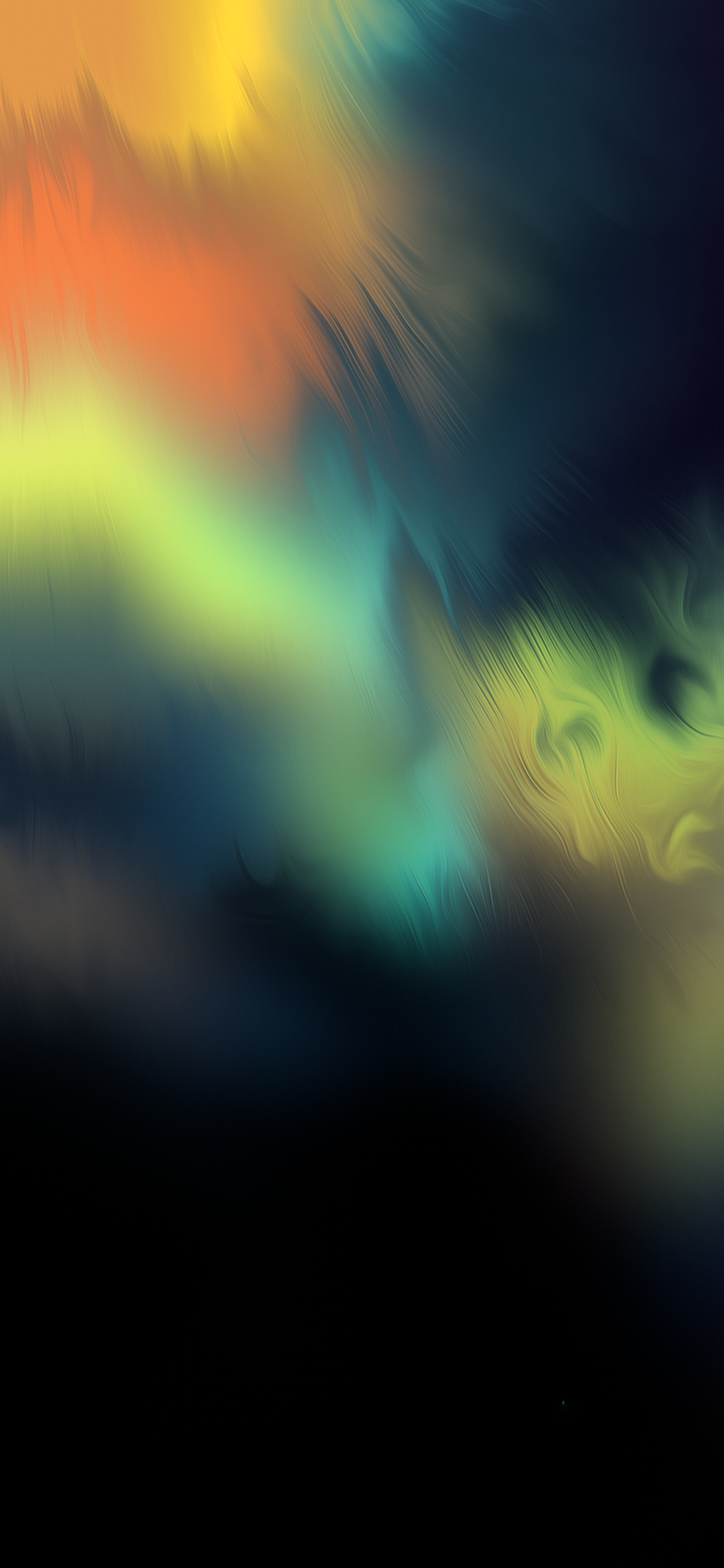 Colorful Abstract Brushstroke Art Wallpaper