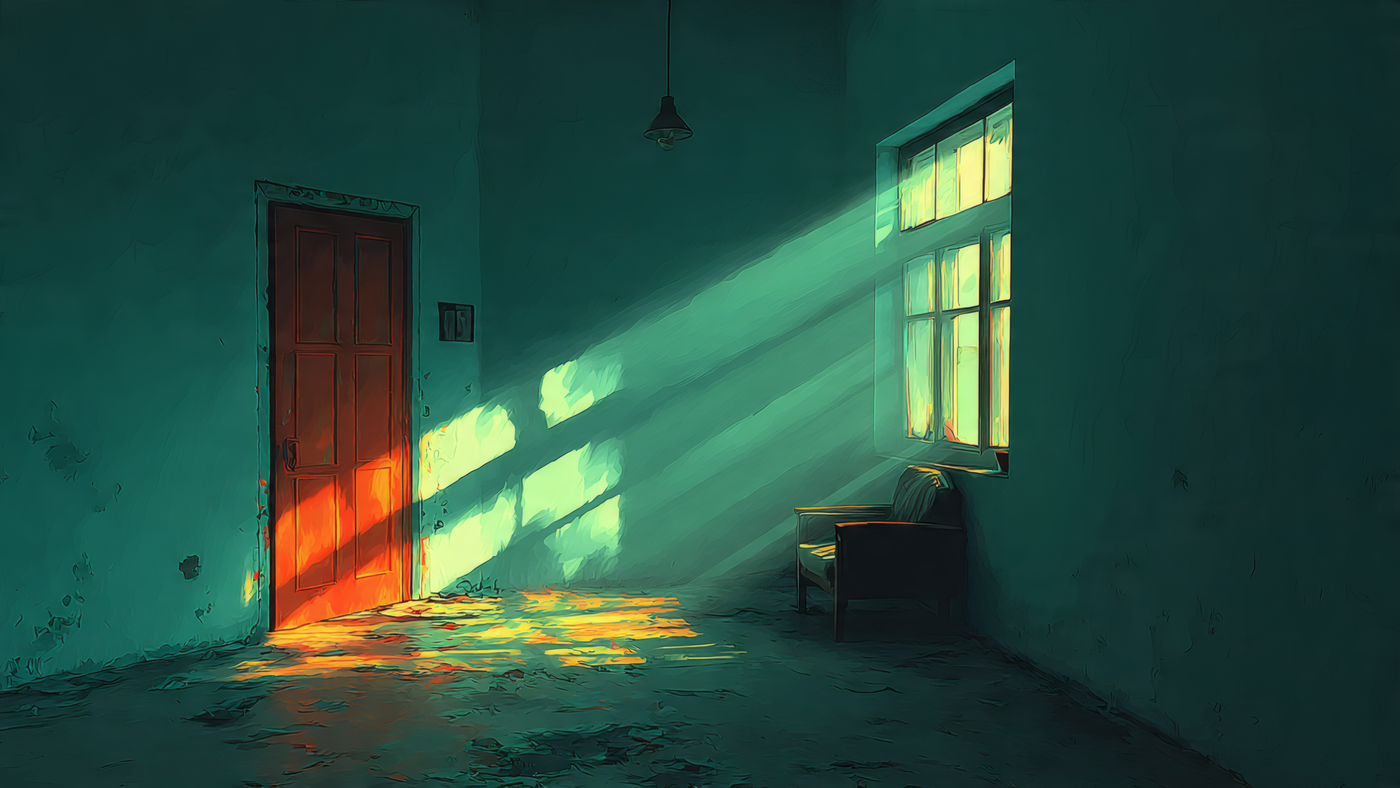Sunlight in an Empty Room