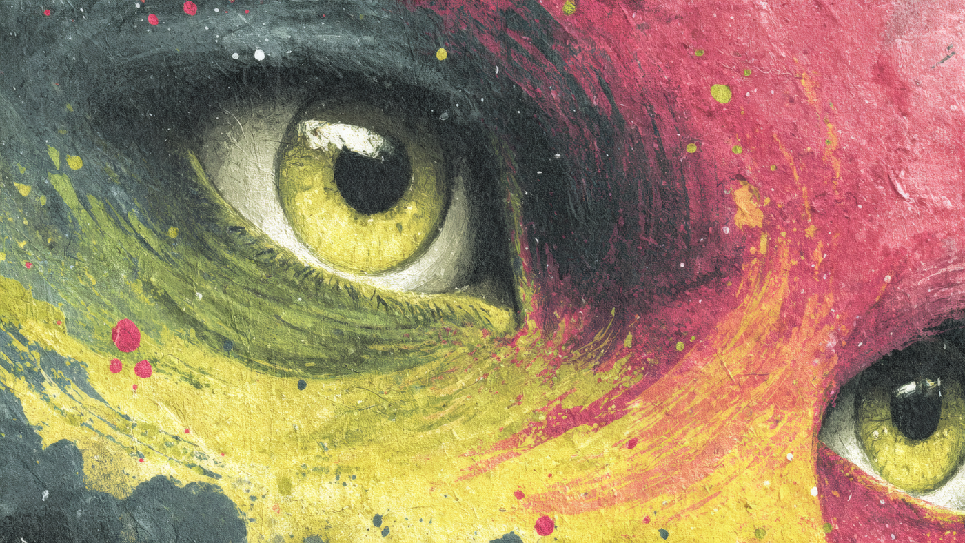 Painted Eyes Creative Abstract Art