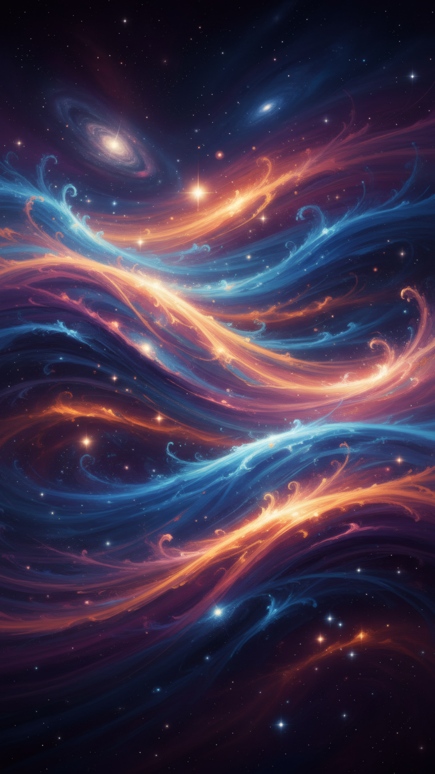 Colorful Nebula Space Galaxy Art