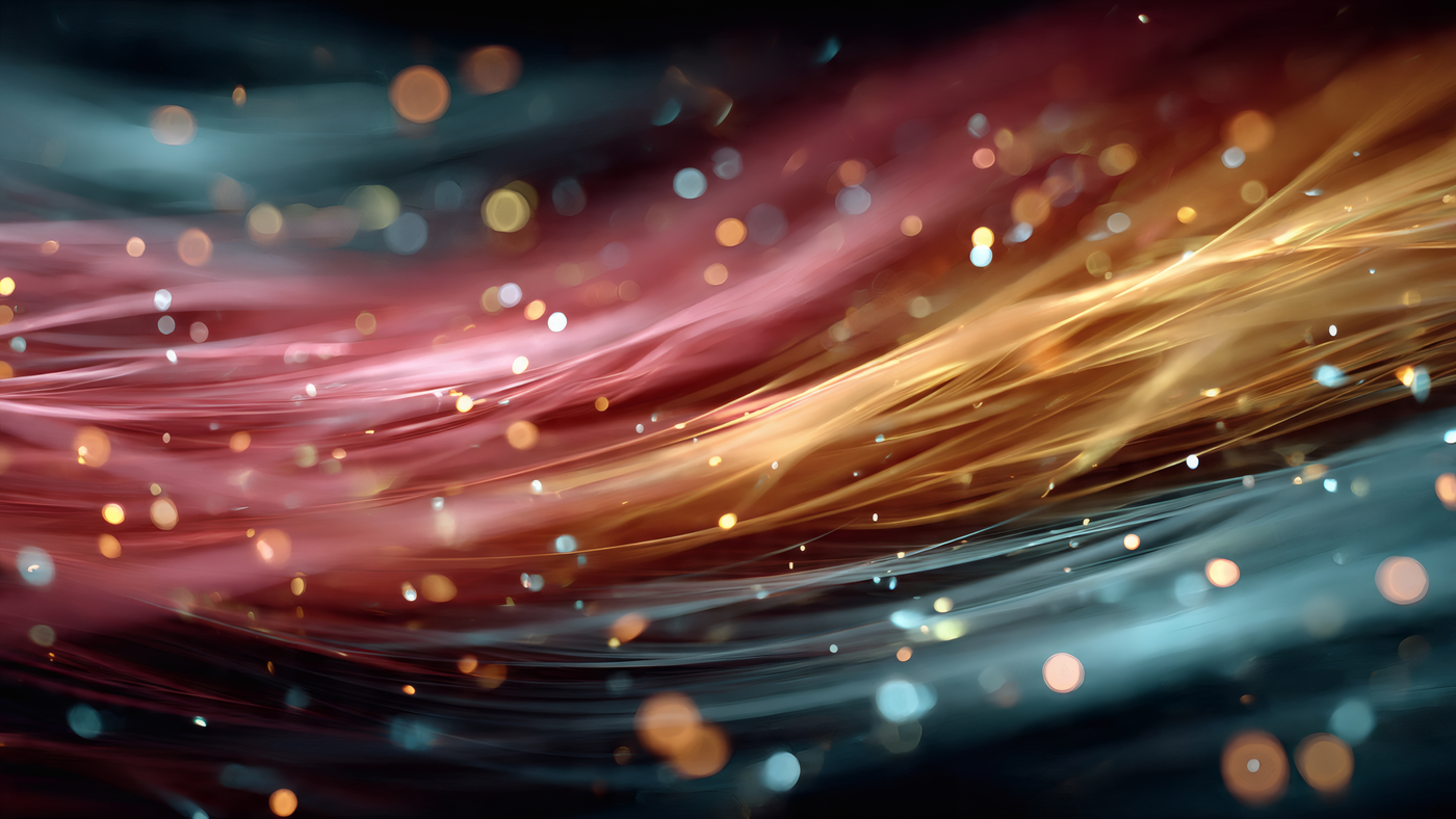 Abstract Light Streaks with Bokeh