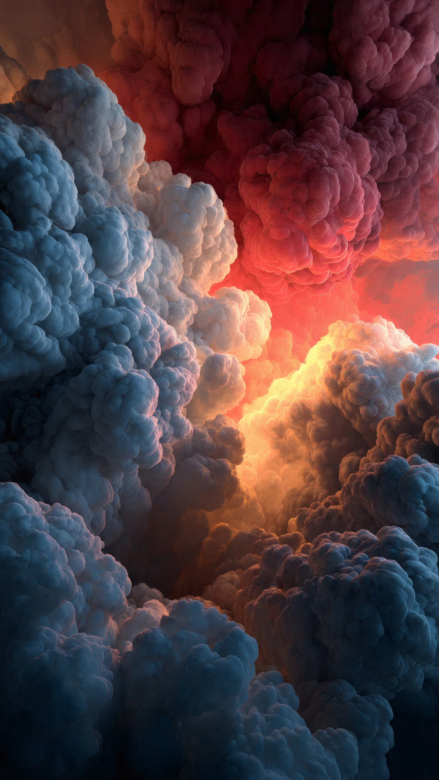 Colorful Clouds Sky Art