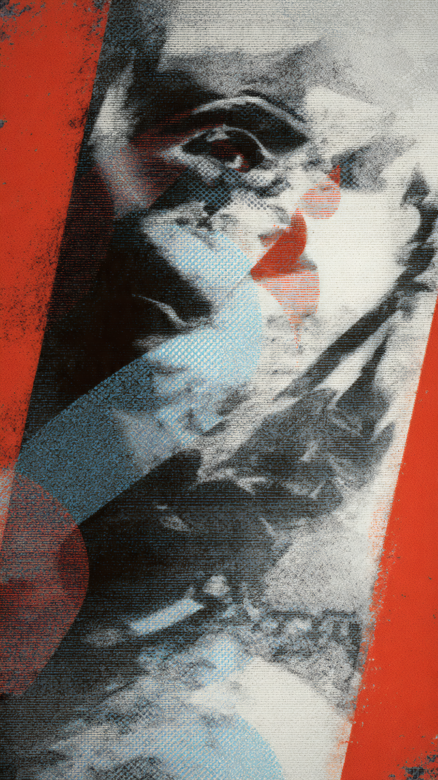 Abstract Face Portrait Art