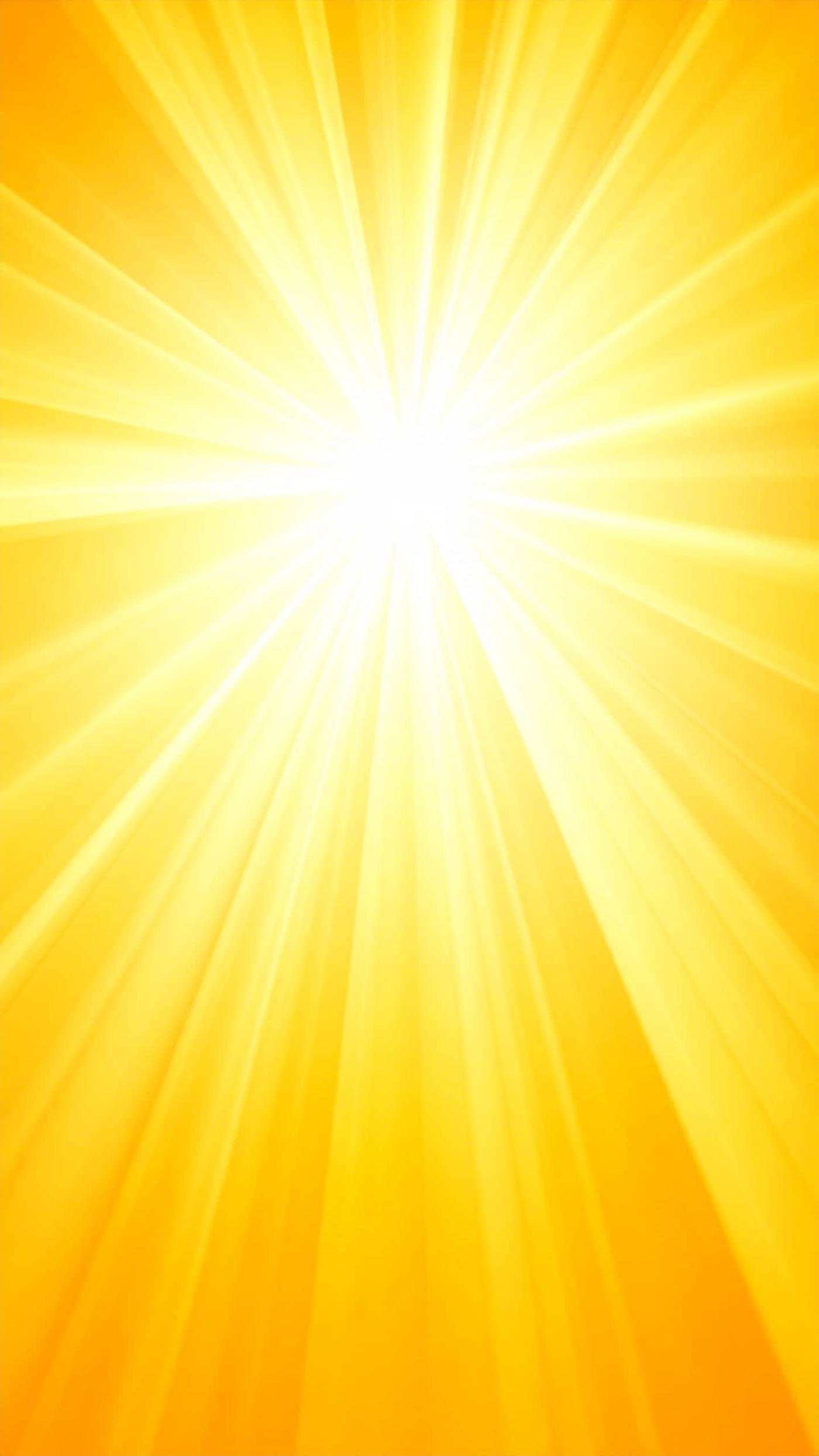 Yellow Sunburst Wallpaper