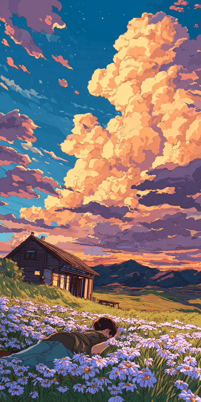 Sunset Landscape Wallpaper