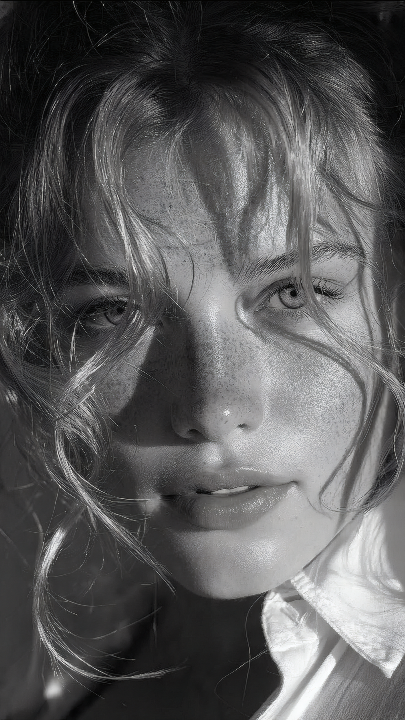 Gentle Portrait with Window Light Intimate Mood 8