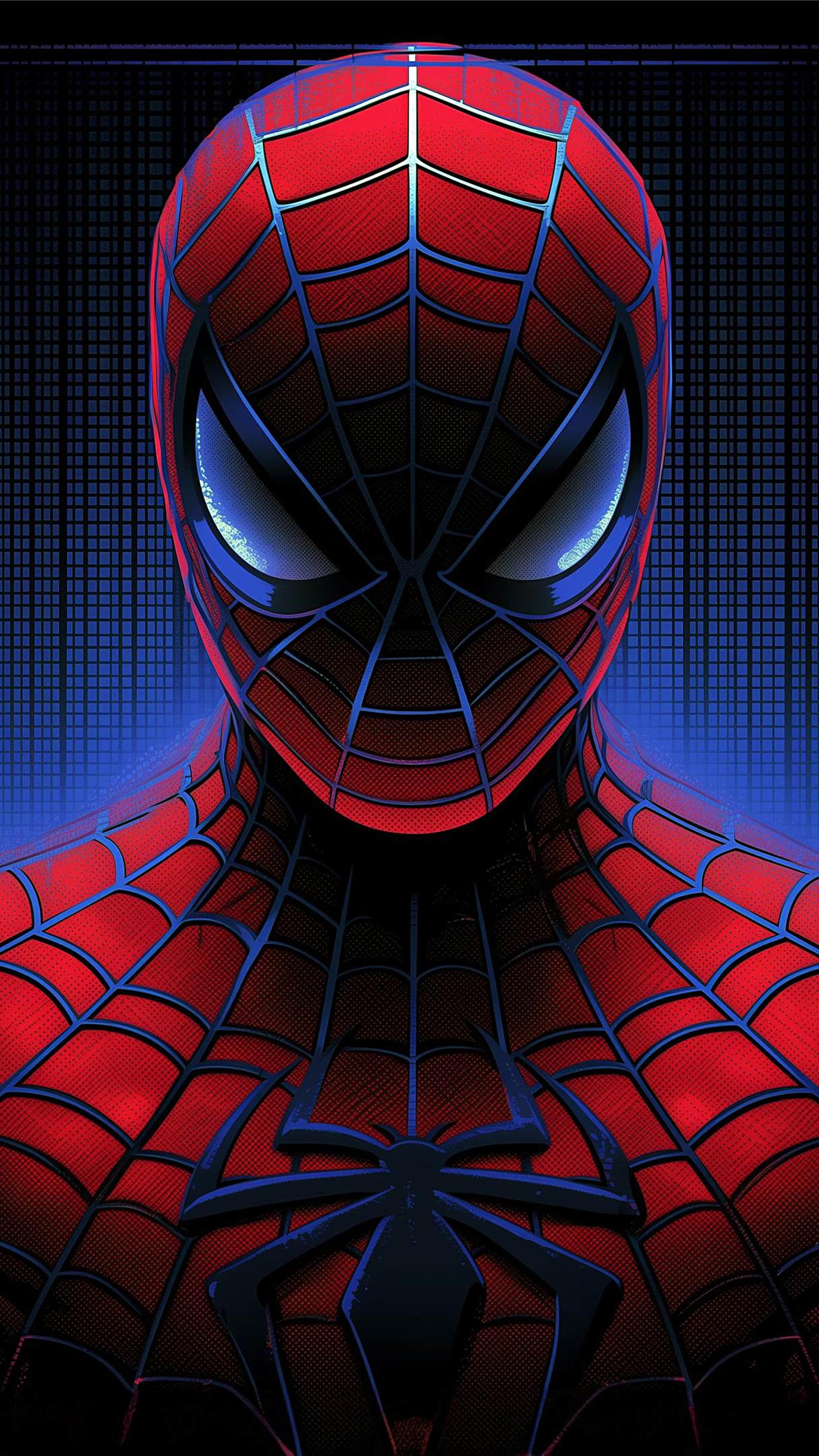Spider-man Mask 4k Mobile Wallpaper