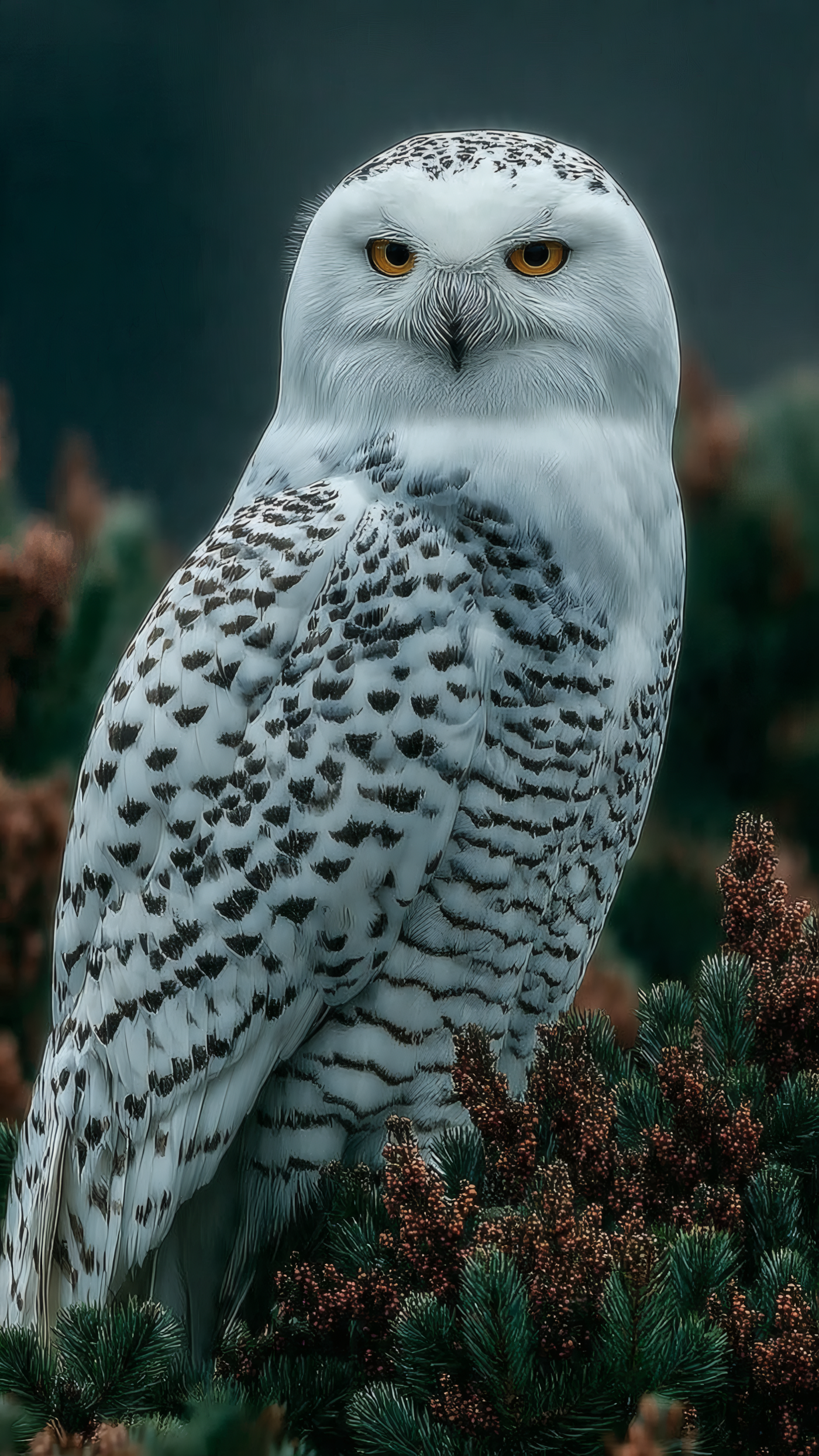 Beautiful Snowy Owl Portrait