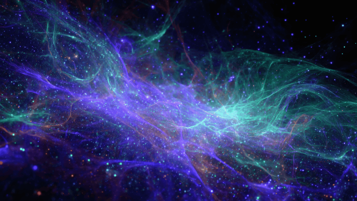 Abstract Space Nebula Background