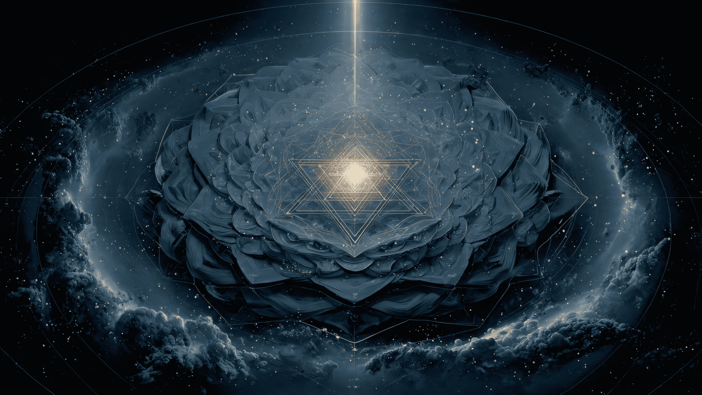 Abstract Geometric Fractal in Space