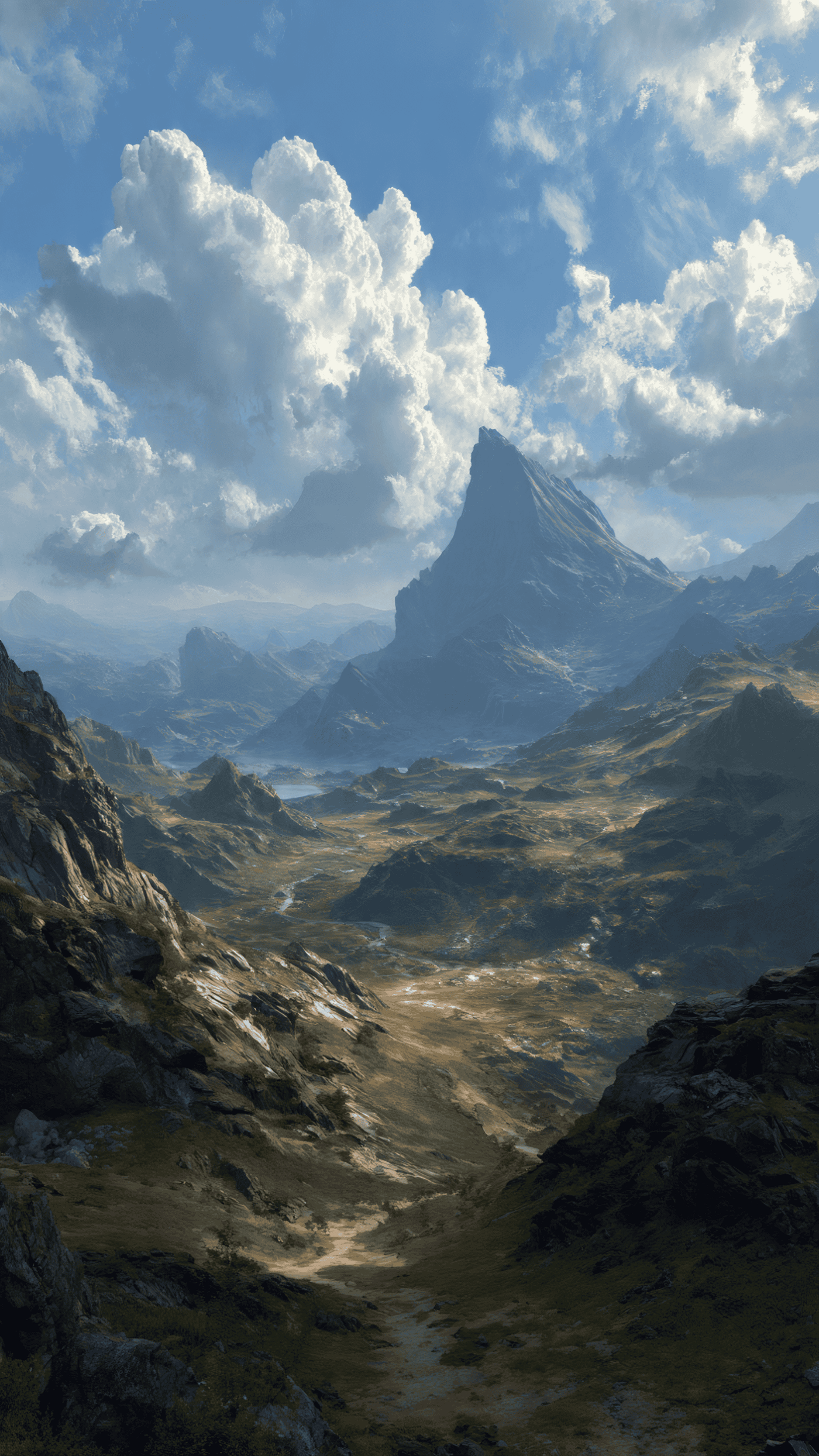 Ultra Wide Cinematic Fantasy Landscape No Subject 6