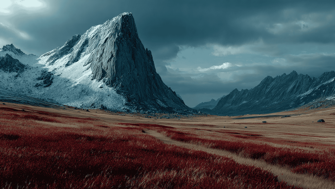 Ultra Wide Cinematic Fantasy Landscape No Subject Chaos 6