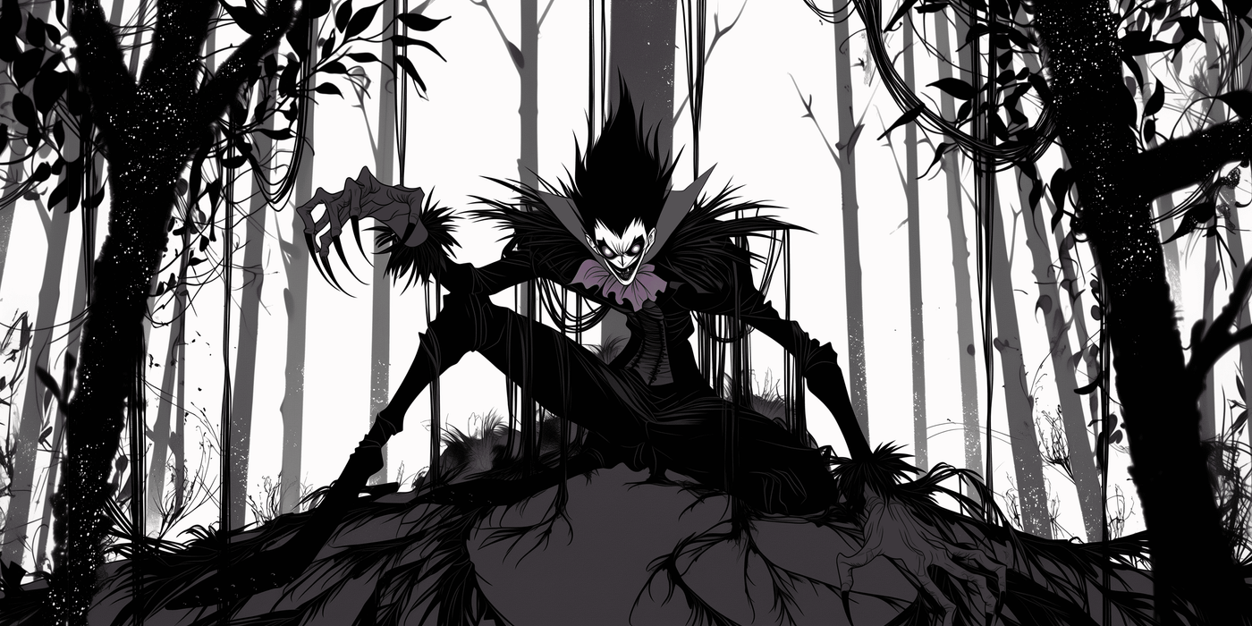 Ryuk Grim Reaper in a Forest