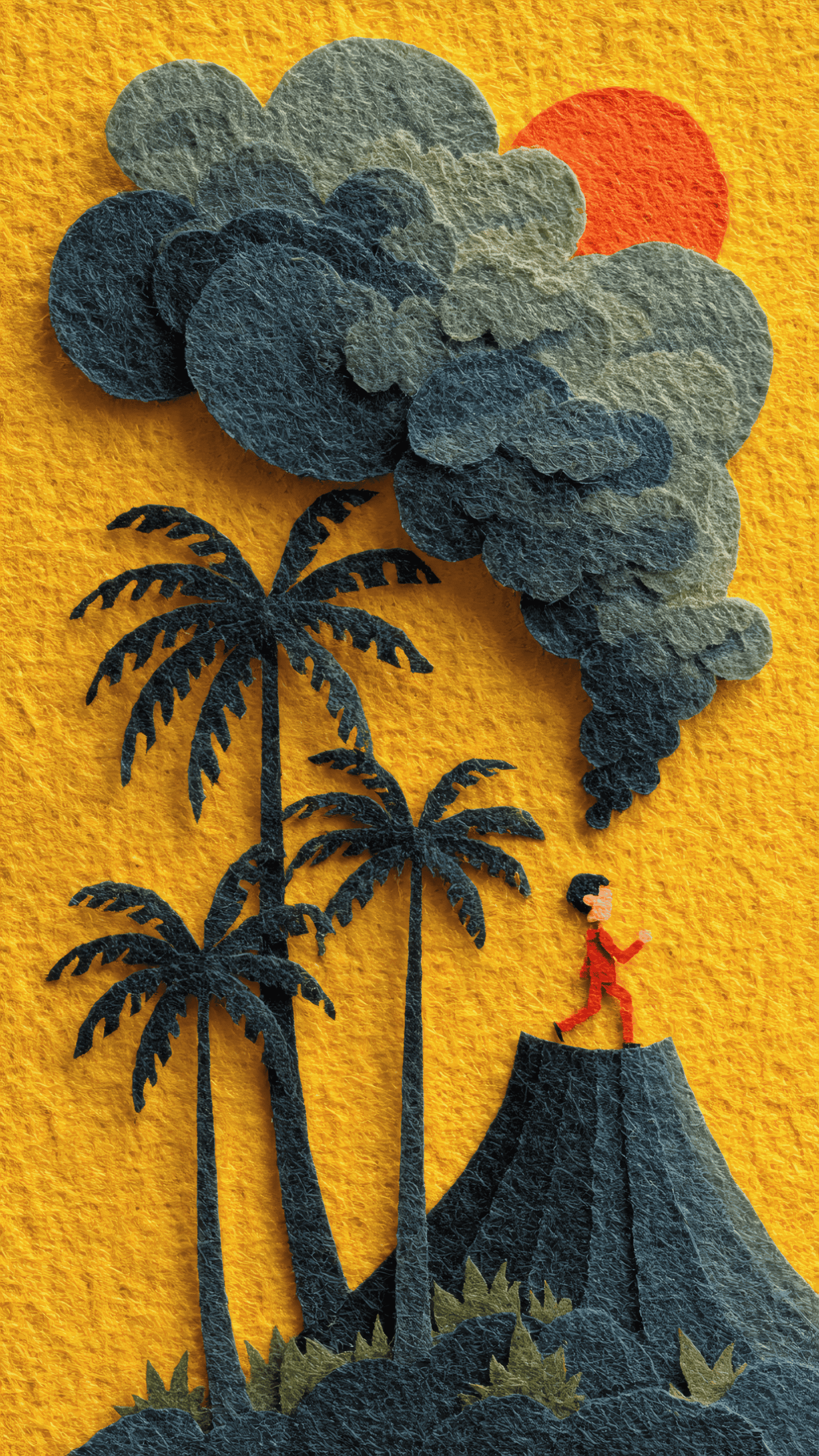 Volcano Island Escape Art