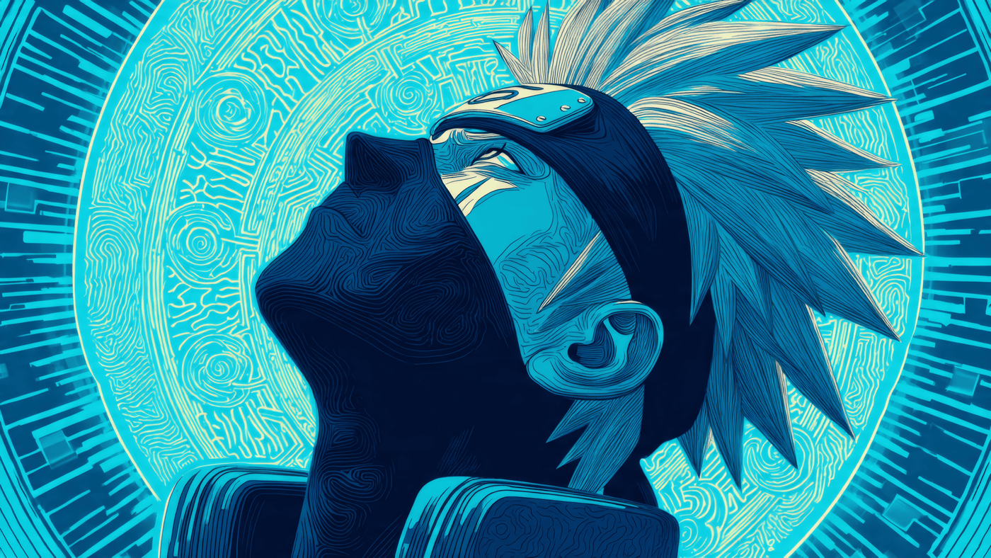 Kakashi Hatake from Naruto Art