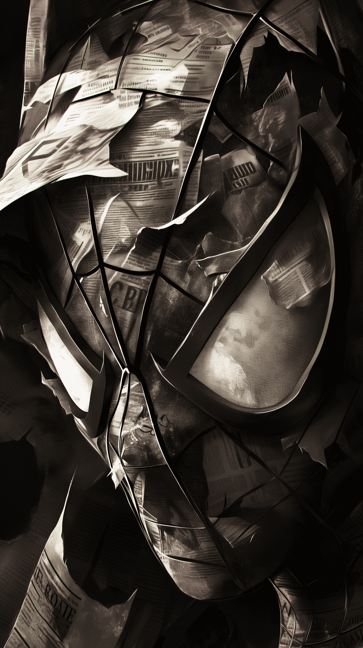 Spider-man Mask Made of Paper