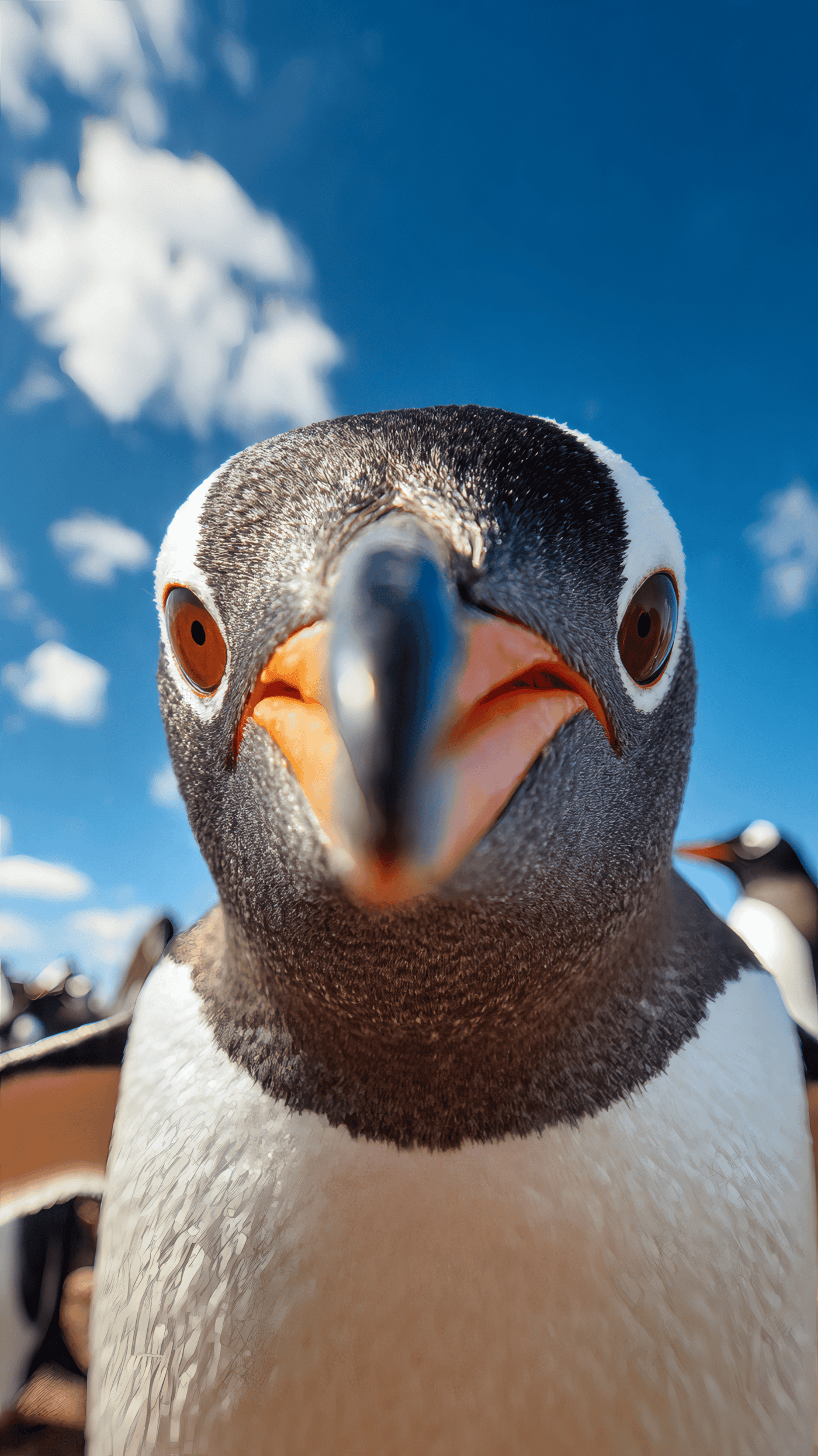 Gentoo Penguin Close Up