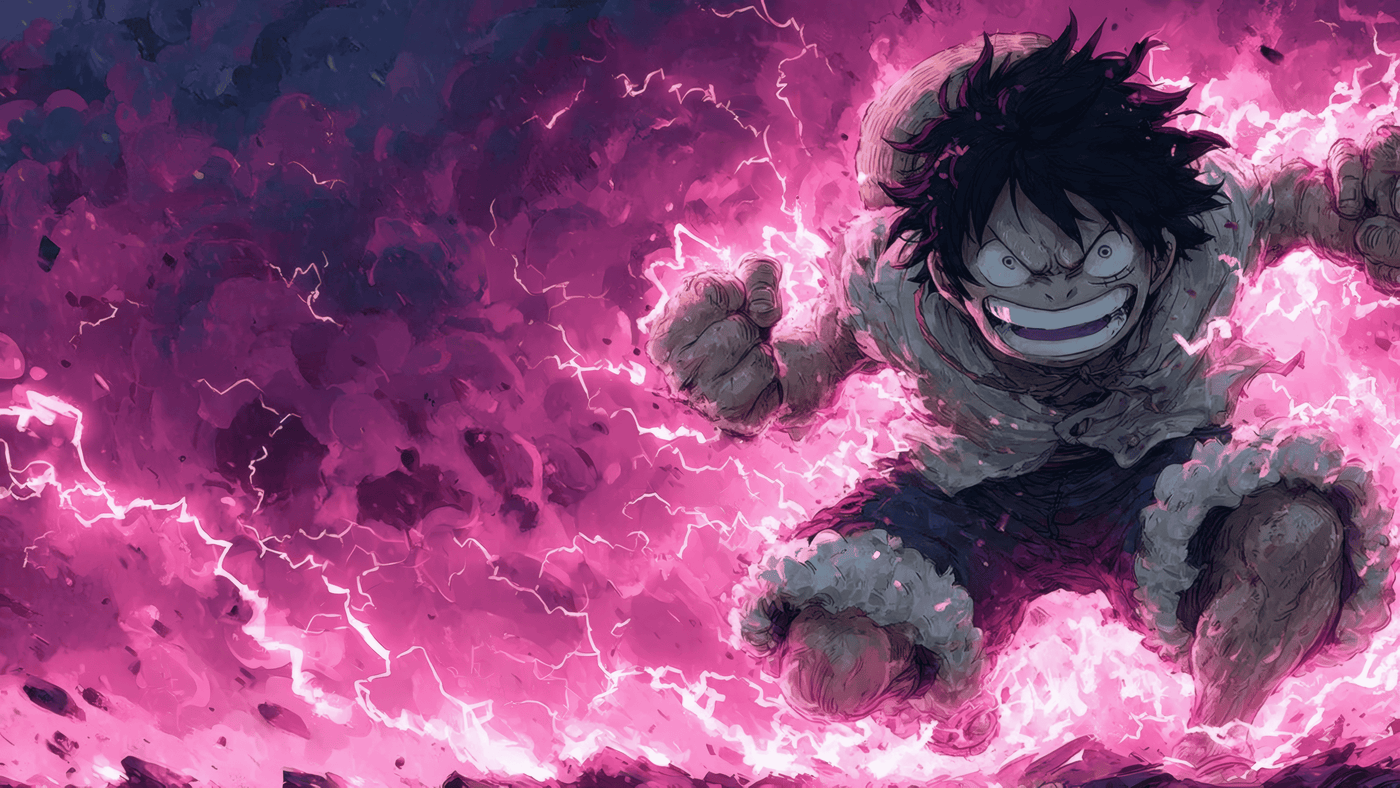 Monkey D Luffy One Piece Anime Art