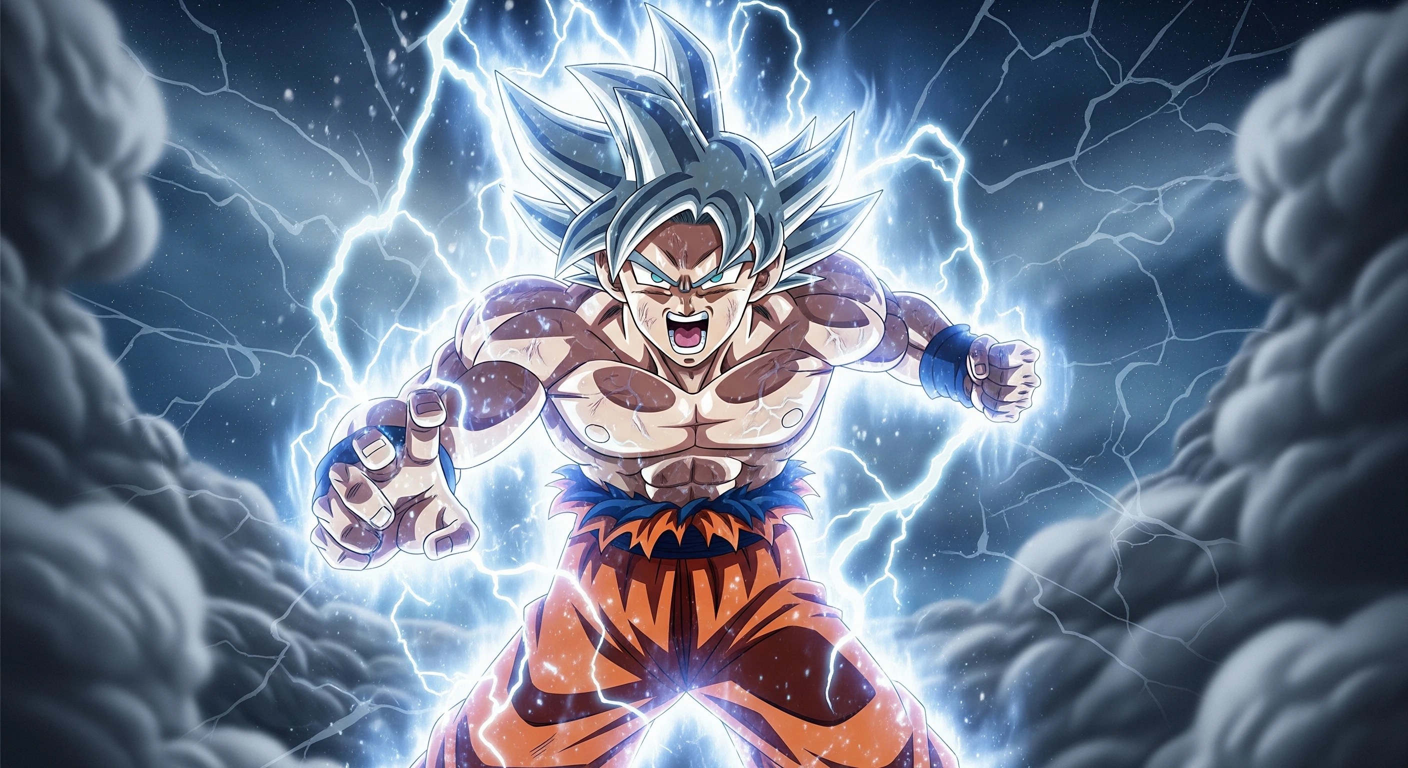 Anime Hero Unleashes Electric Fury