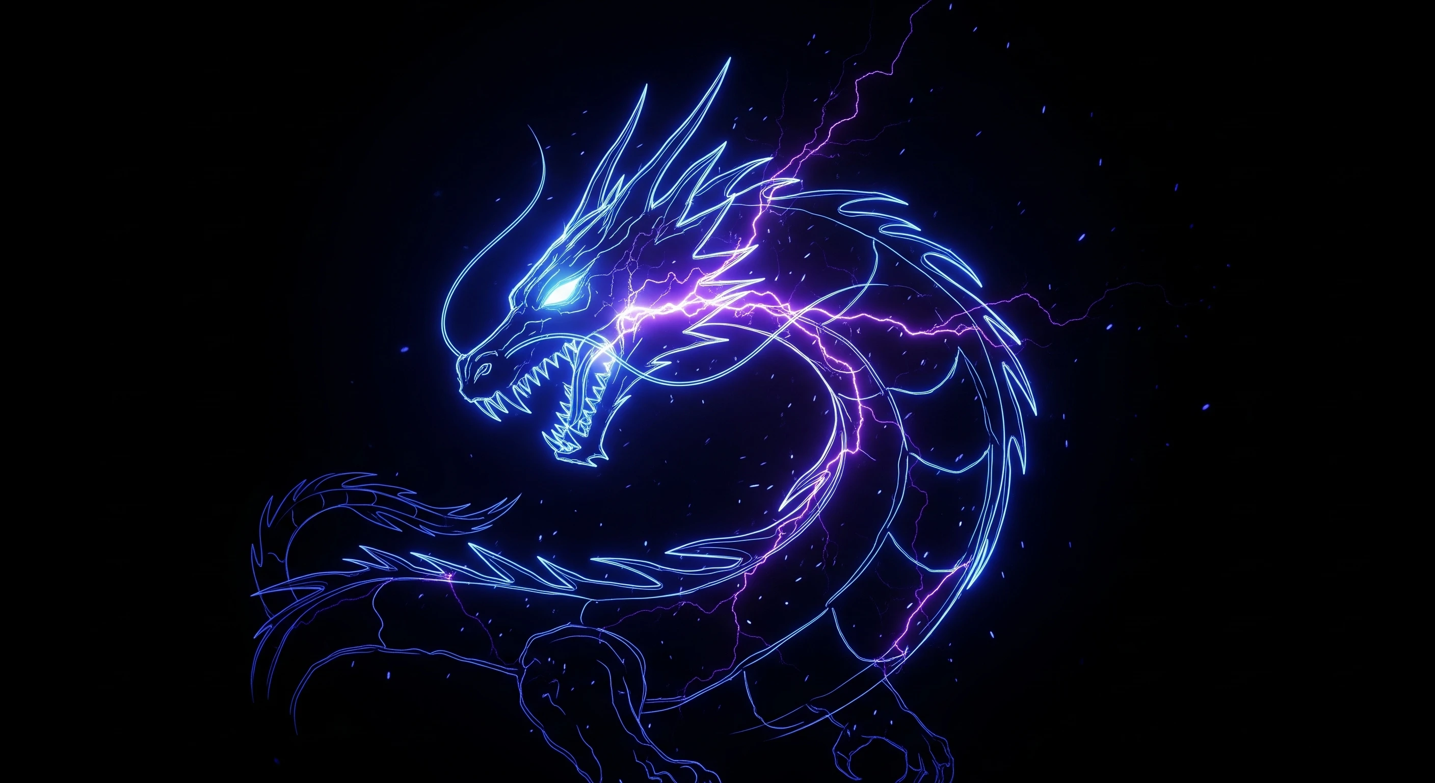 Electric Dragon Neon Fury Unleashed