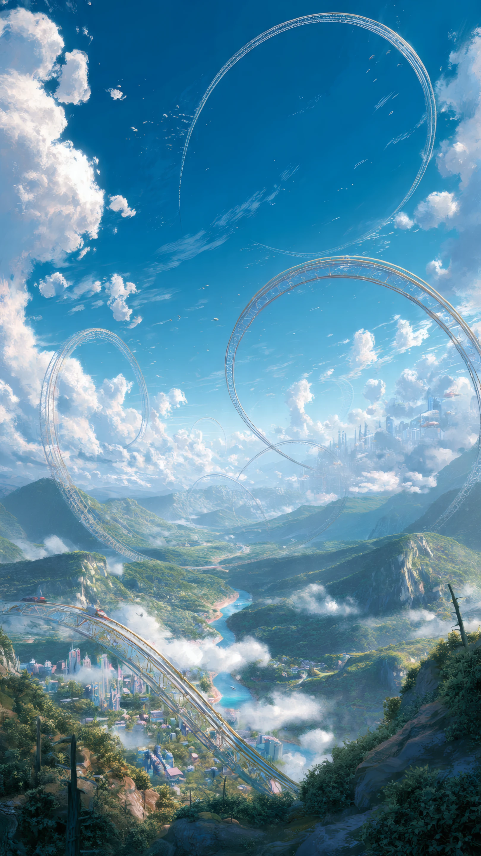 Emerald Valley Roller Coaster Dreamscape