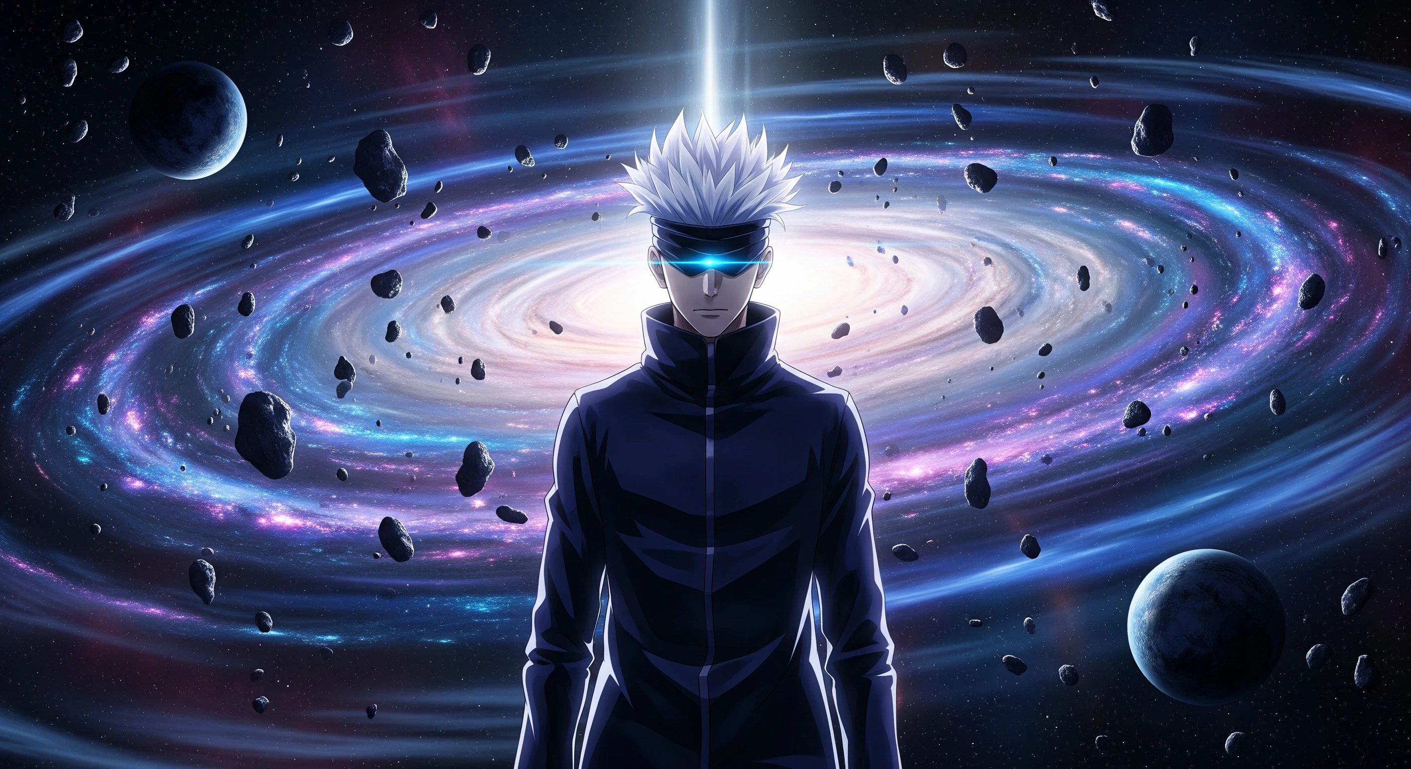 Gojo Satoru Stares Down the Galaxy