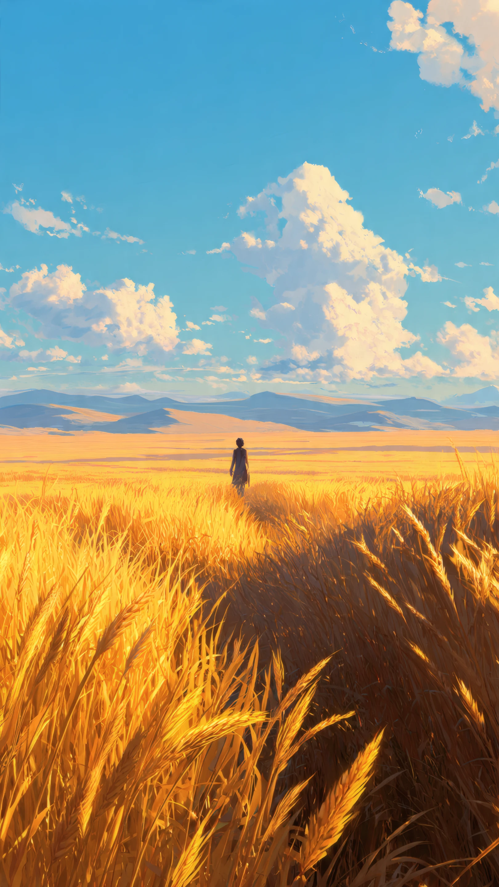 Lost in a Sky Full of Summer Dreams 4K Wallpaper