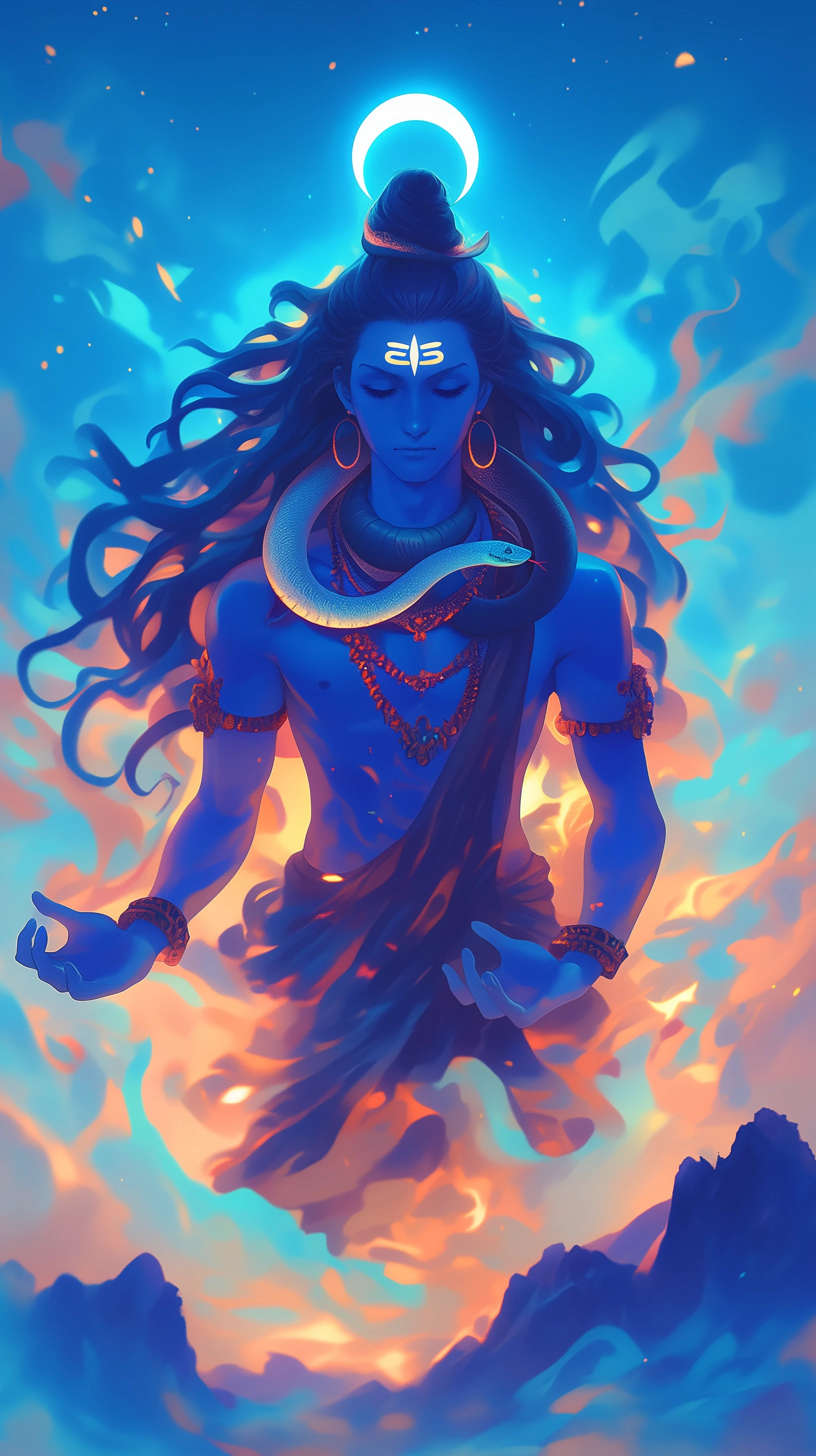 Mahadev 4k Wallpaper Lord Shiva Divine Aesthetic Hd Backgrou