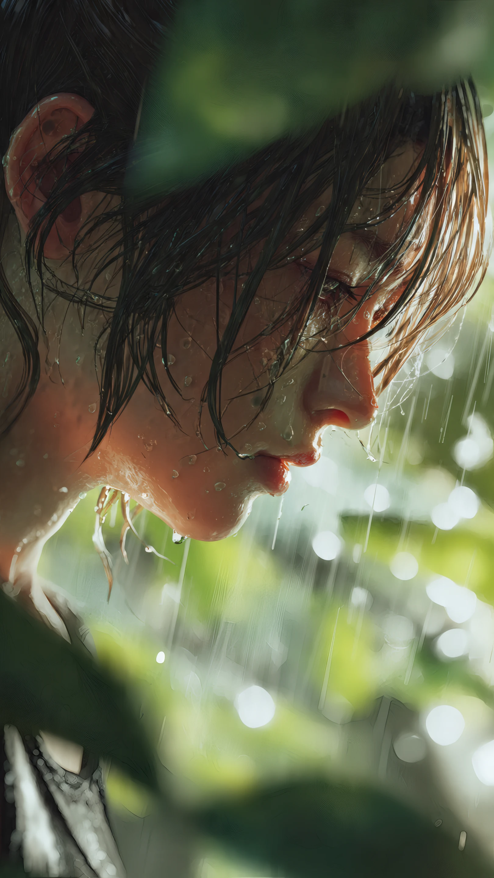 Rain Can't Hide the Fire