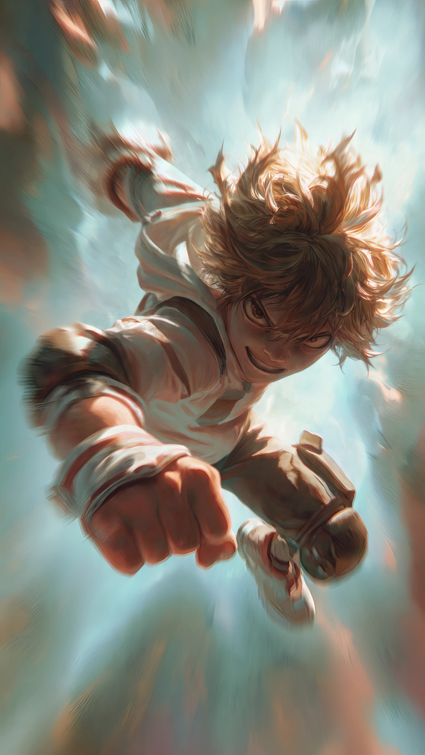 Skybound Strike Anime Action Moment