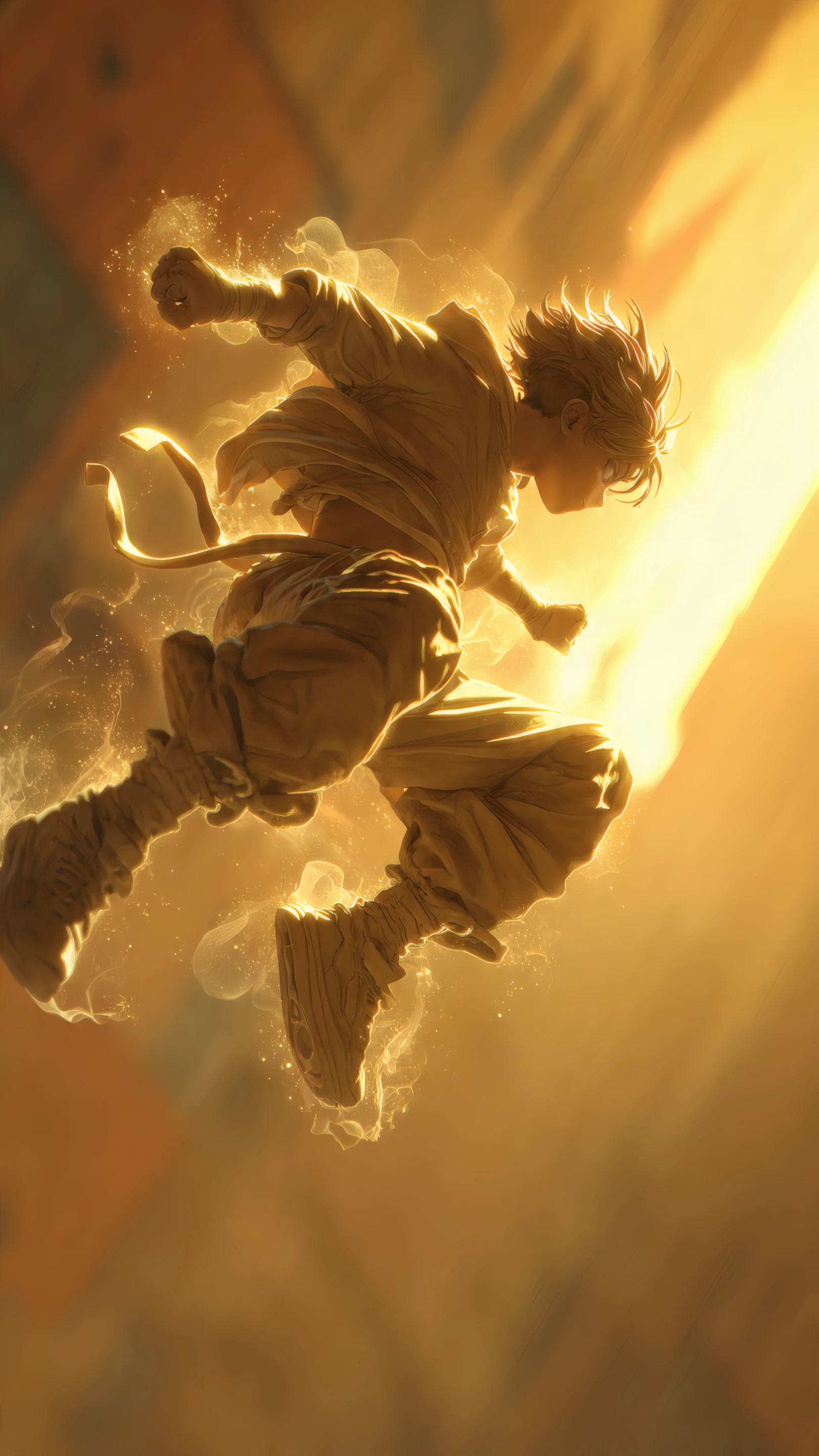 Skybound Strike Anime Action Moment