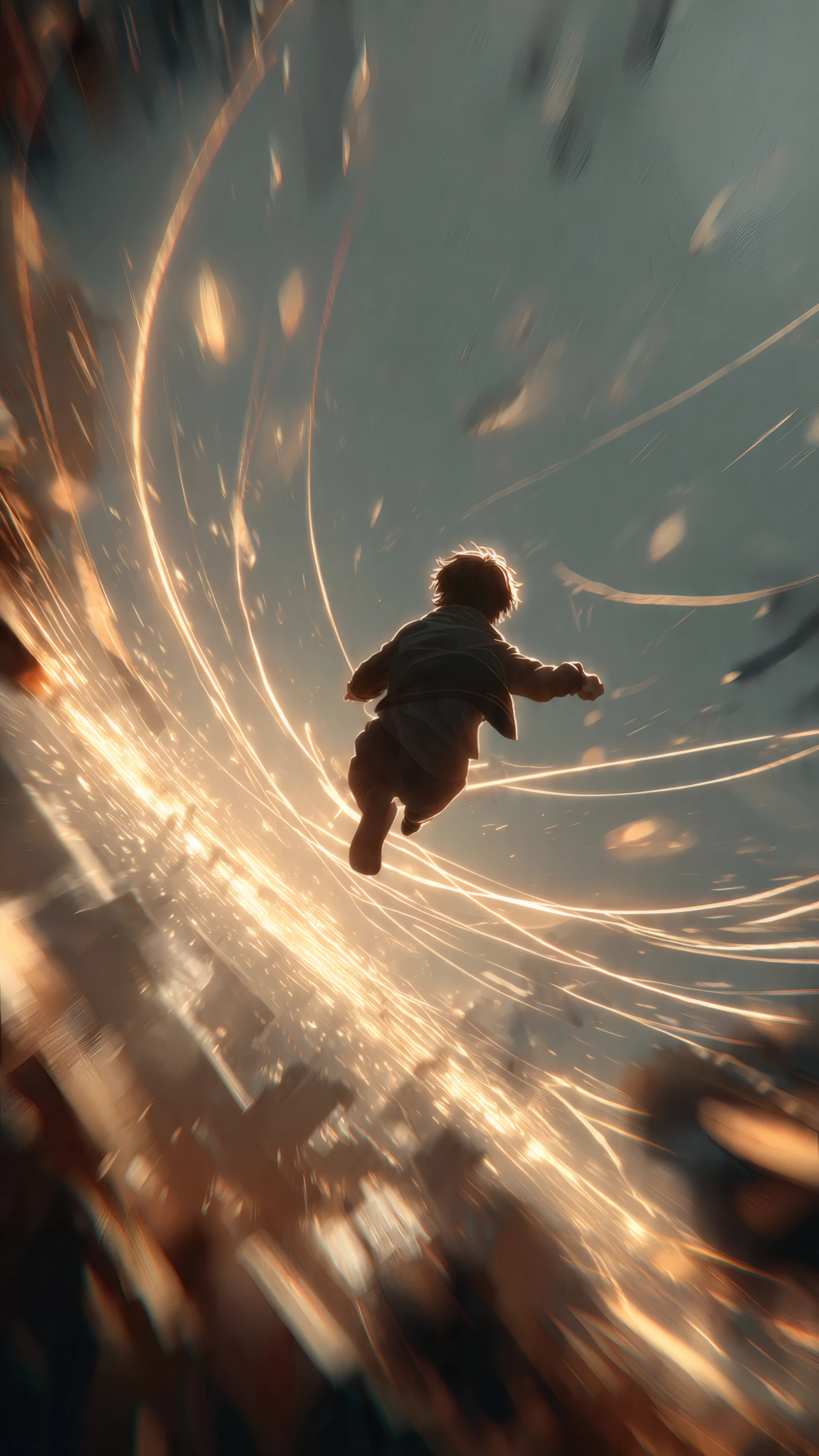 Skybound Strike Anime Action Moment