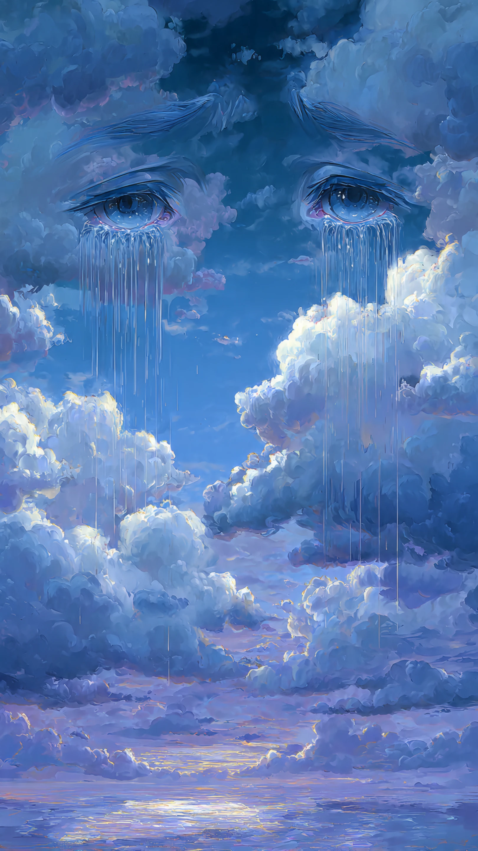 Sweetness Beneath the Sky Surreal Sky Tears Ethereal Cloudsc